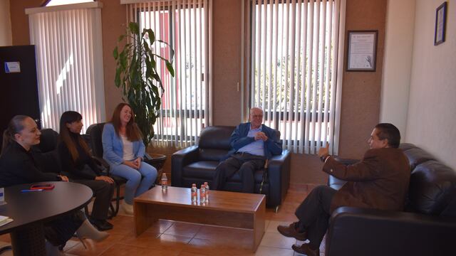 Delegados de la fundación alemana de Misiones SES en Hidalgo