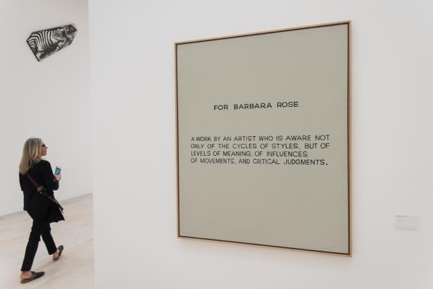 Aprendiendo a leer con John Baldessari en el Museo Jumex