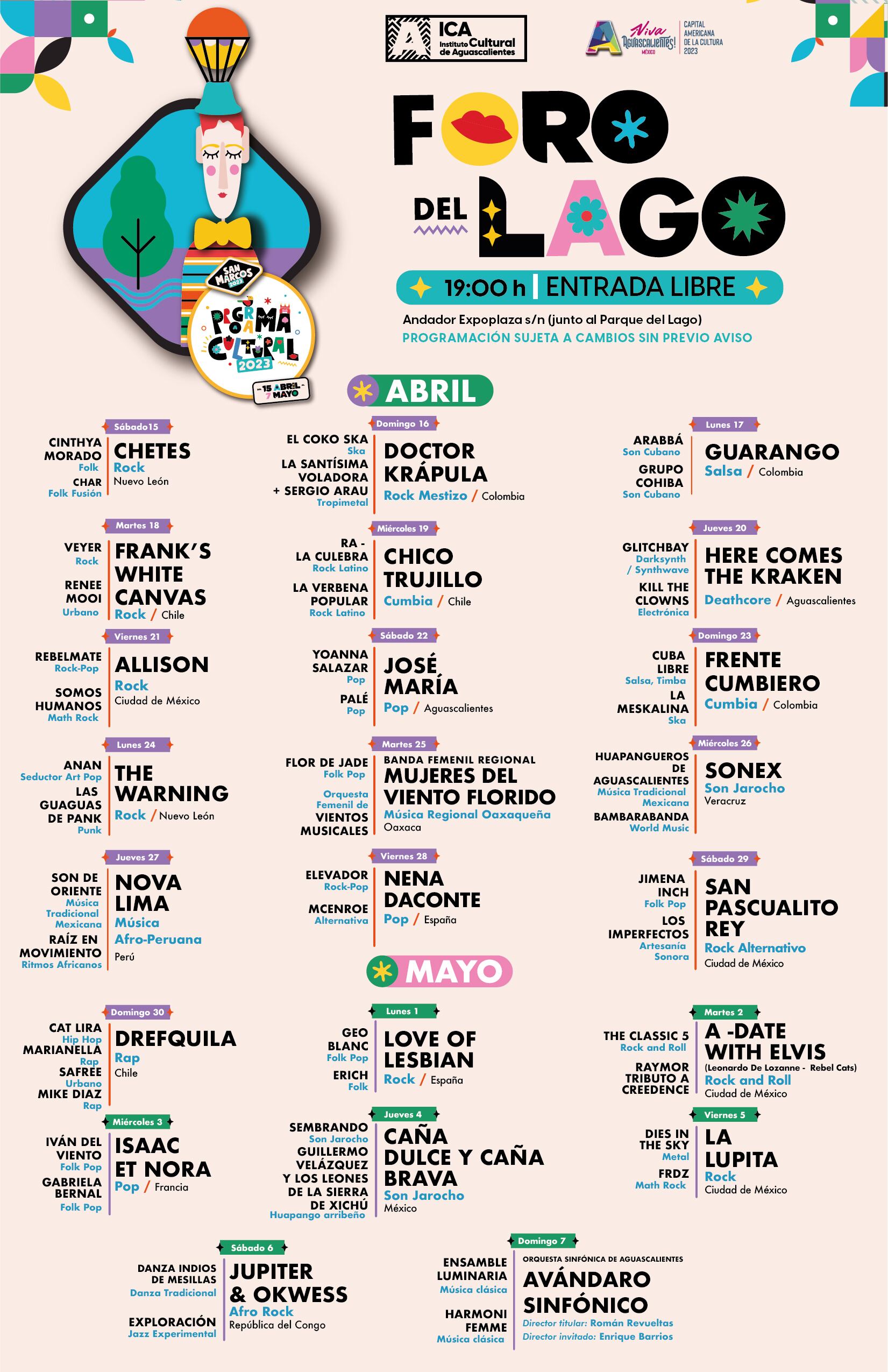 Tere Jiménez, Feria de San Marcos