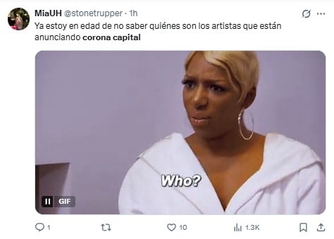 Memes por el cartel del Corona Capital 2025