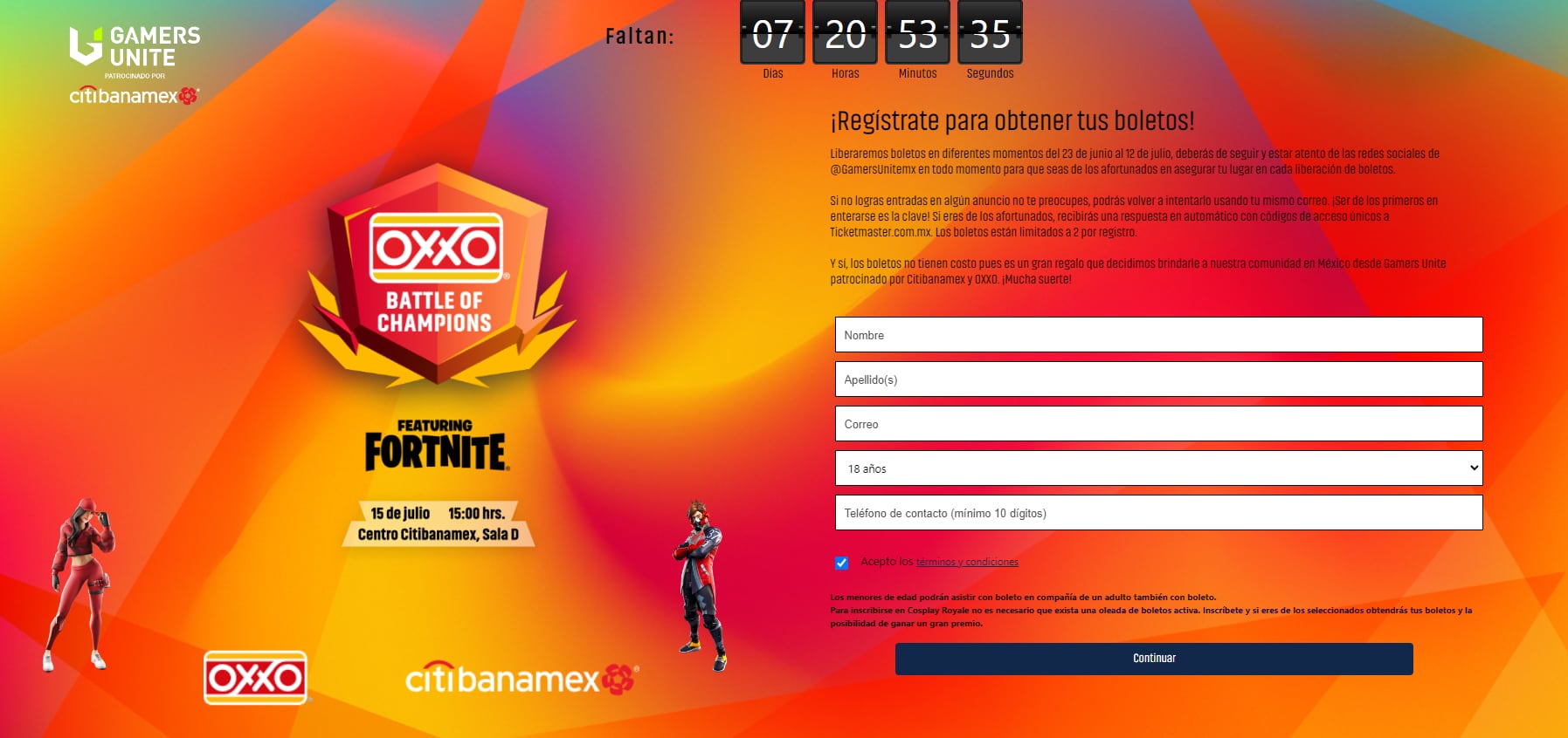 Oxxo Battle of Champions ft. Fortnite