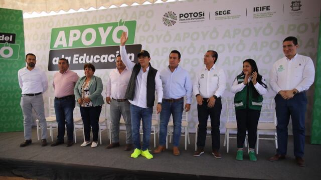 Ricardo Gallardo arranca construcción del Emsad-Cobach 31