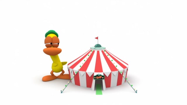 Pocoyó por el Día Mundial del Circo