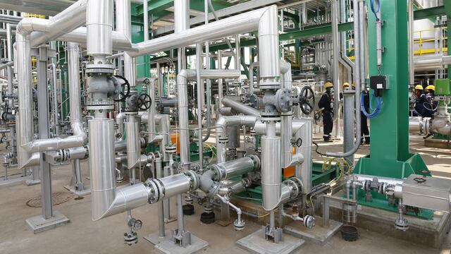 Producción de petróleo