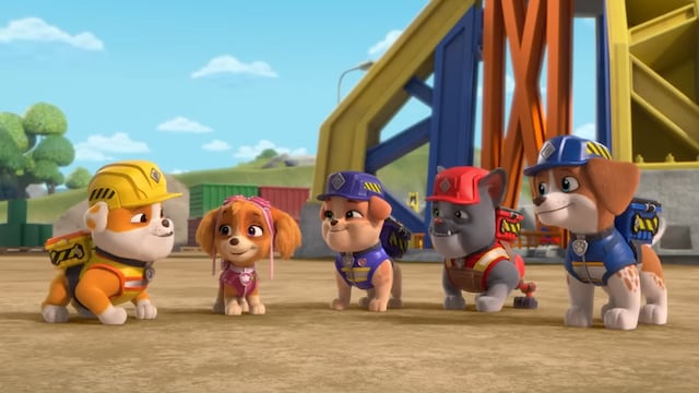 Rubble y Equipo por el Día Internacional del Juego