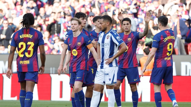 Barcelona vuelve a la cima: derrota al Levante y recupera el liderato de LaLiga.