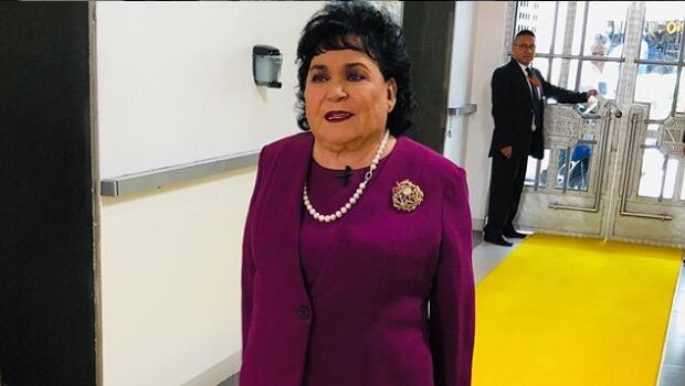 Carmen Salinas golpear niños