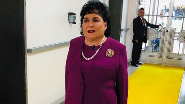 Carmen Salinas golpear niños