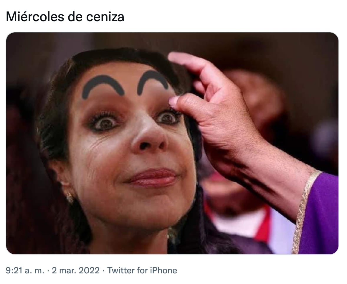 Memes del miércoles de ceniza