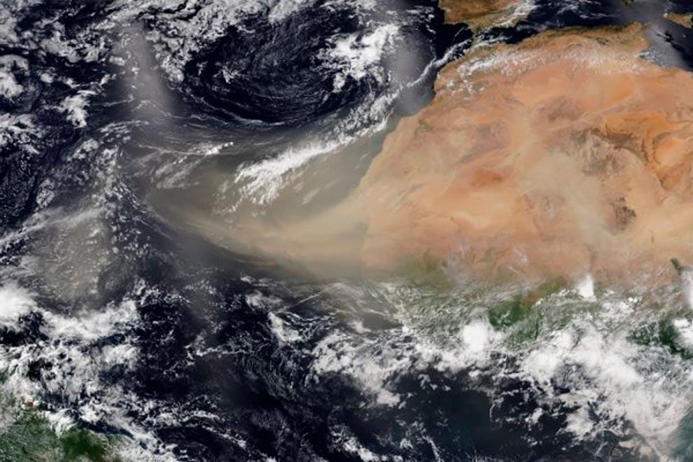 Polvo del Sahara