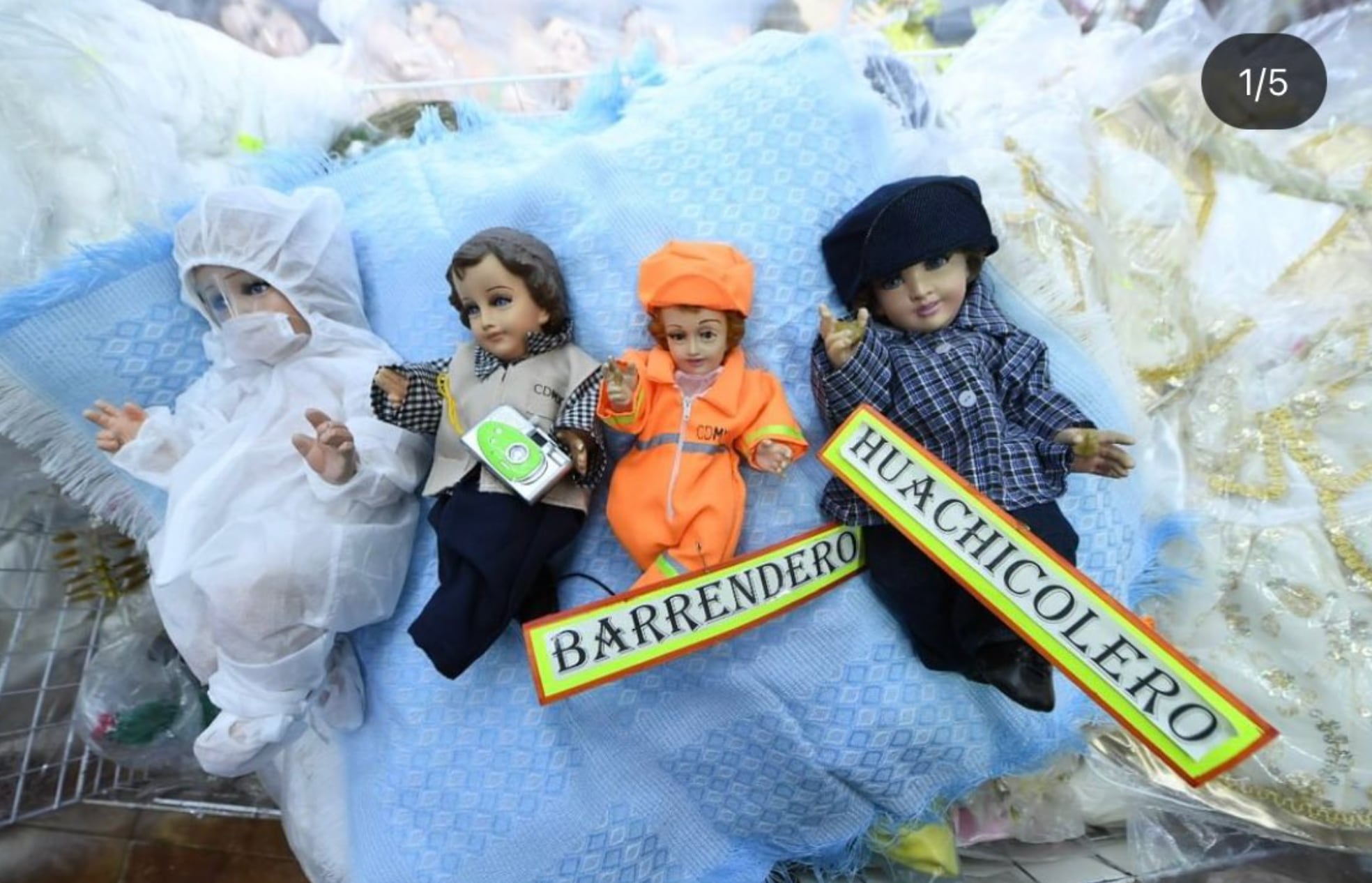 Vestimentas de niño dios