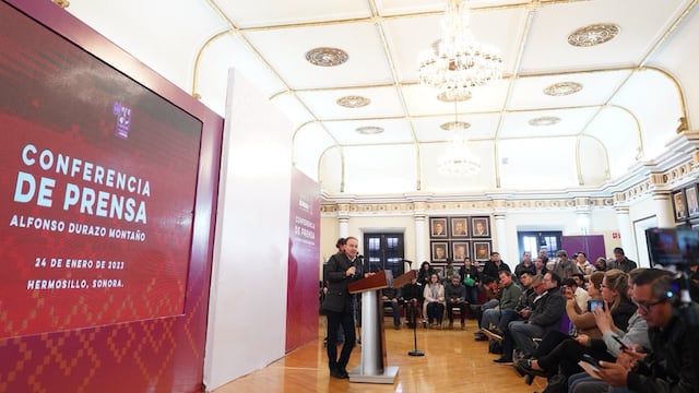 Alfonso Durazo Montaño, gobernador de Sonora