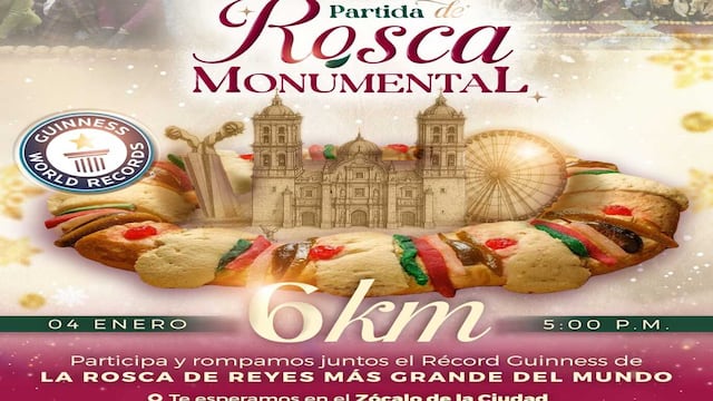 DIF Puebla Capital busca romper el Récord Guinness con Rosca de Reyes monumental