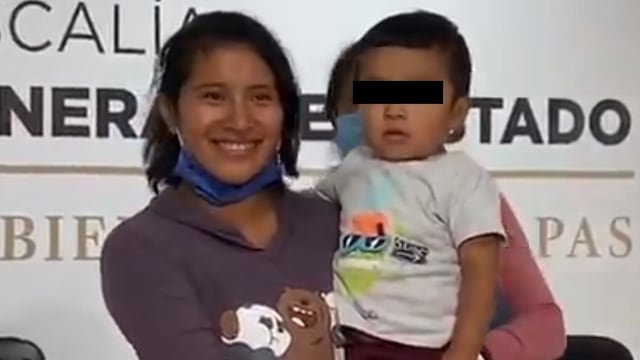 Juana y su hijo Dylan