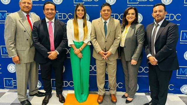 Ricardo Gallardo y empresarios de Estados Unidos