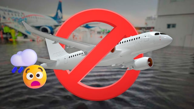 AICM: ¿Cómo saber si mi vuelo fue cancelado por lluvias?