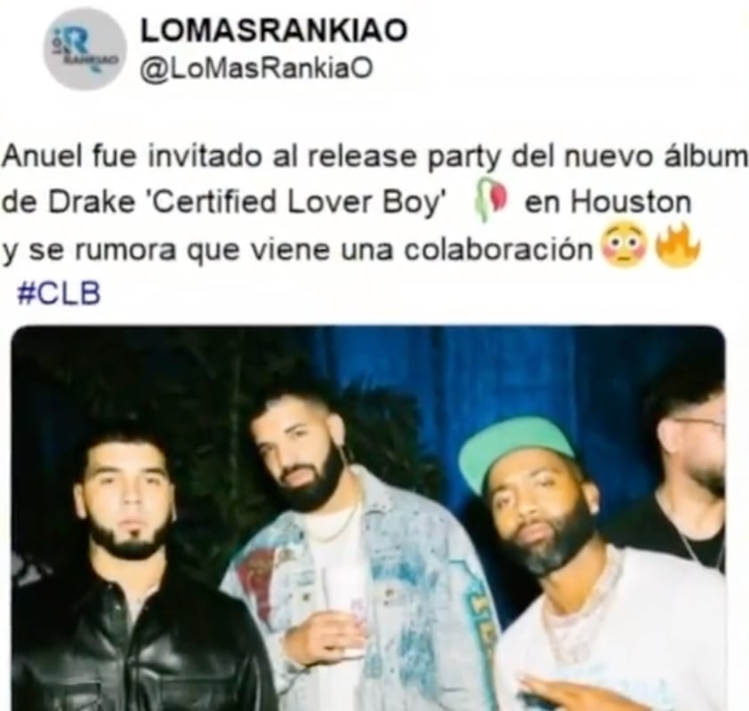 Anuel AA y Drake