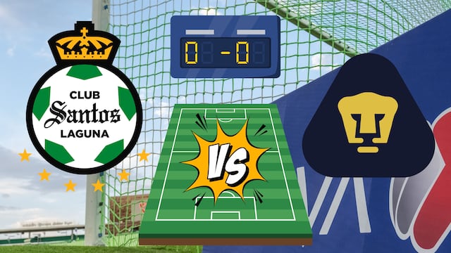 Santos y Pumas se enfrentan en un partido parejo en la Liga MX