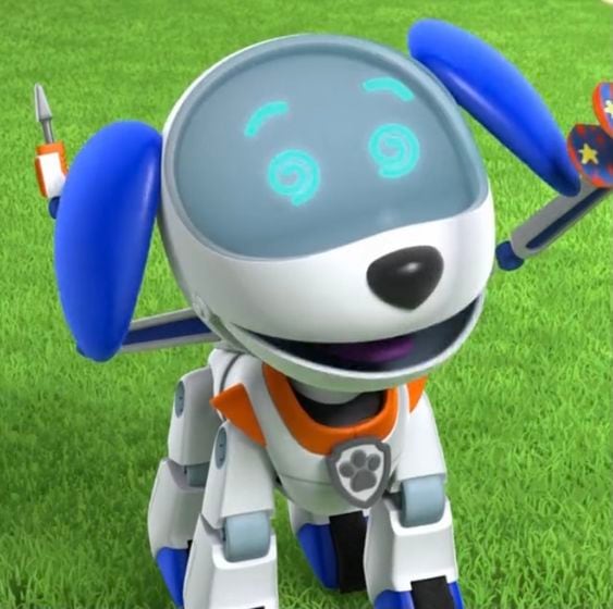 Cachorro robot de Paw Patrol