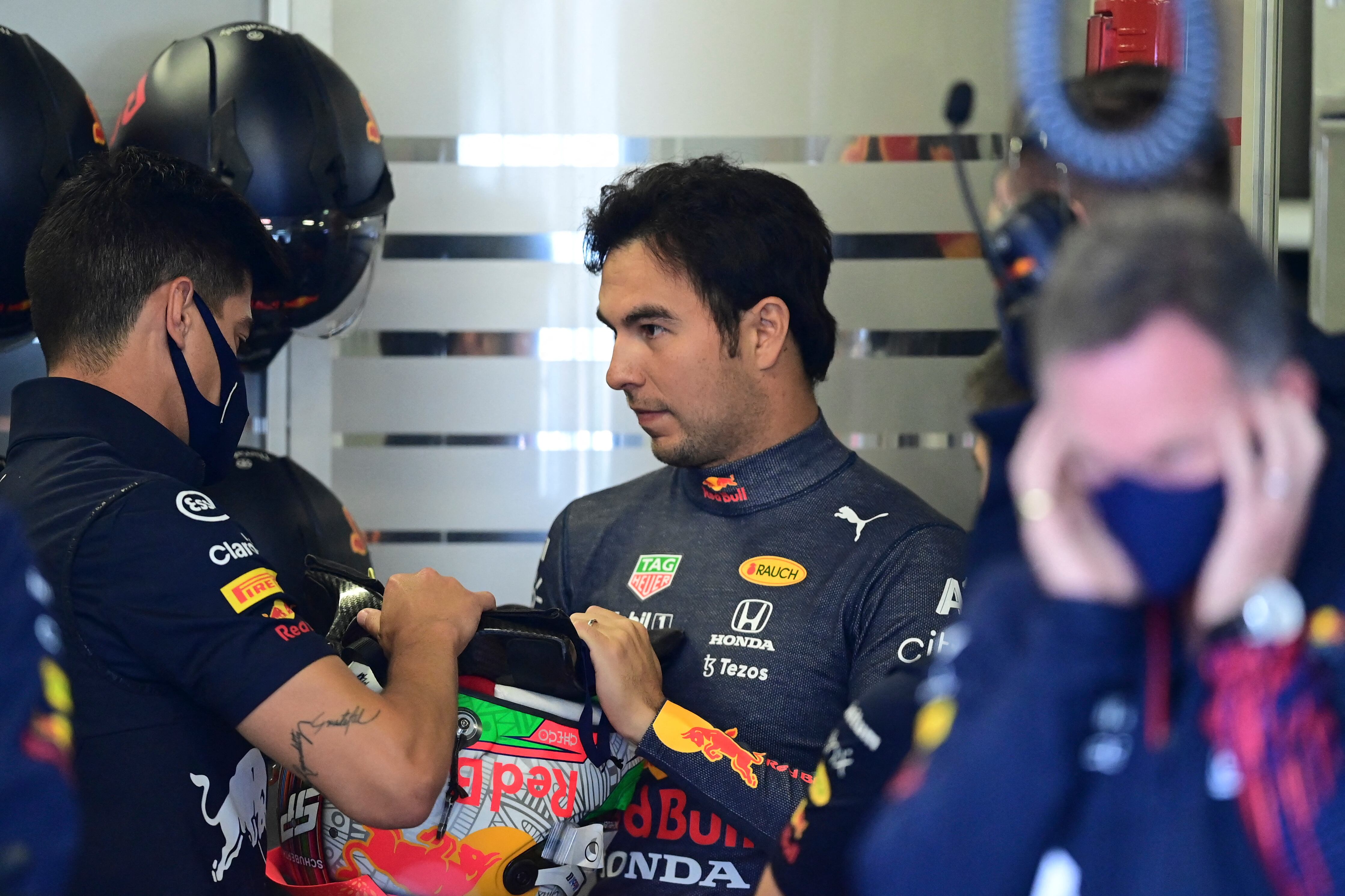 Checo Pérez en el GP de México