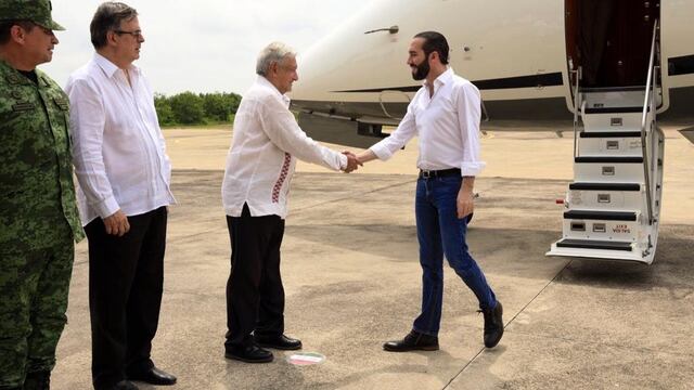 AMLO se reúne con Nayib Bukele