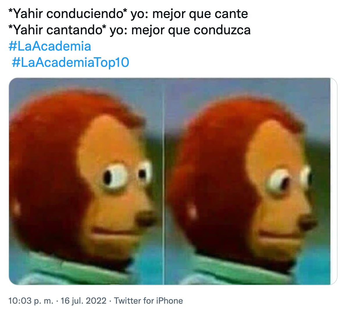 Meme Yahir en La Academia