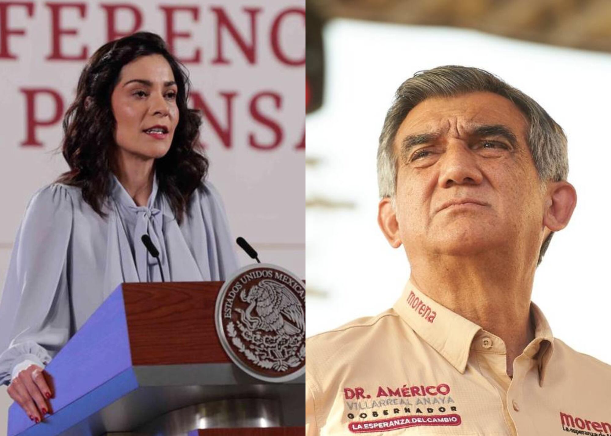 Ana Elizabeth García Vilchis presenta defensa de Américo Villarreal para librarlo del vínculo con el narco
