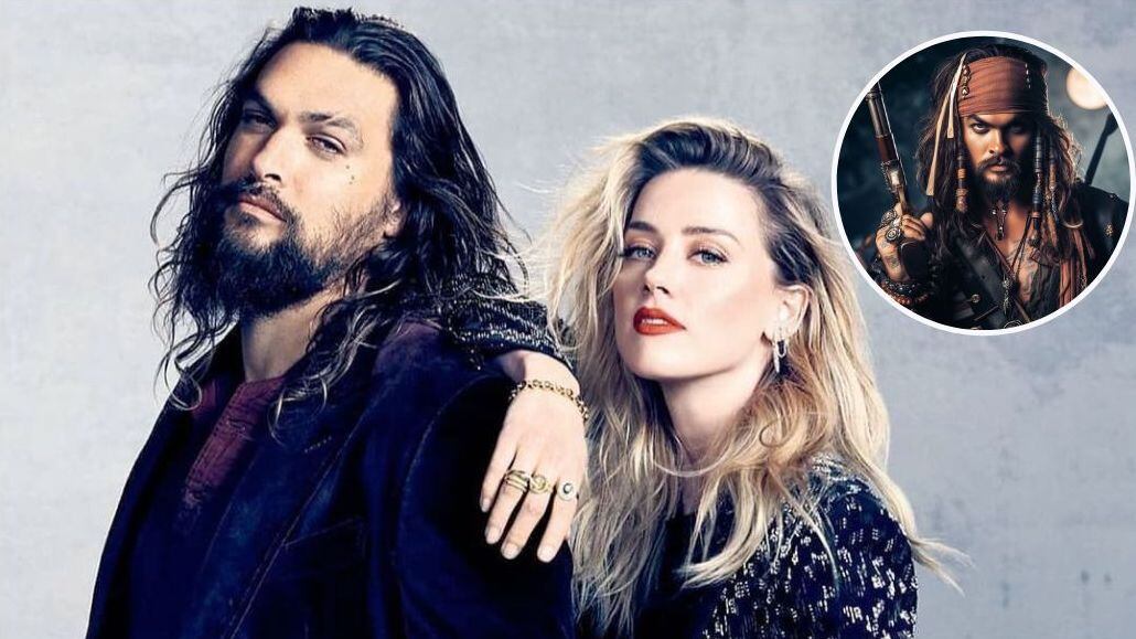 Jason Momoa llegaba borracho al set de Aquaman 2 vestido de Johnny Depp, según Amber Heard