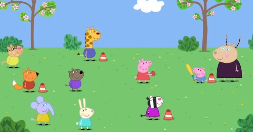 George es el mejor jugando béisbol con Peppa Pig, capítulo completo en YouTube