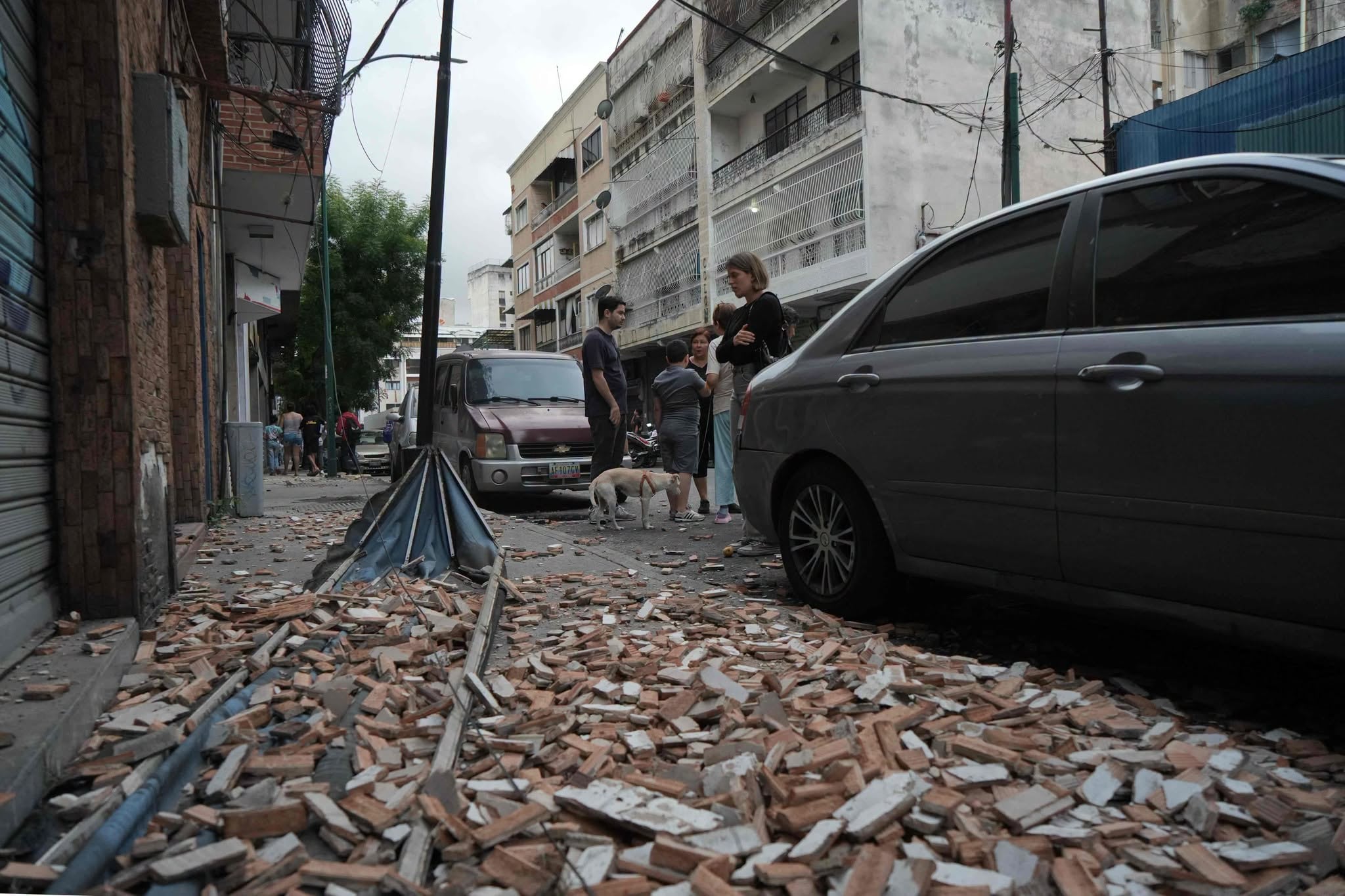 Impactantes imágenes tras el terremoto de 7.1 en Venezuela
