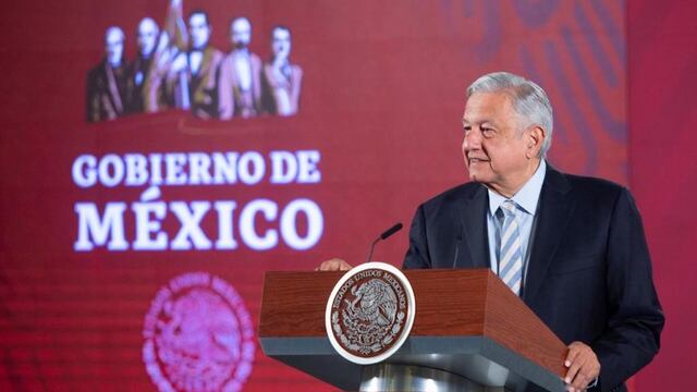 El presidente López Obrador