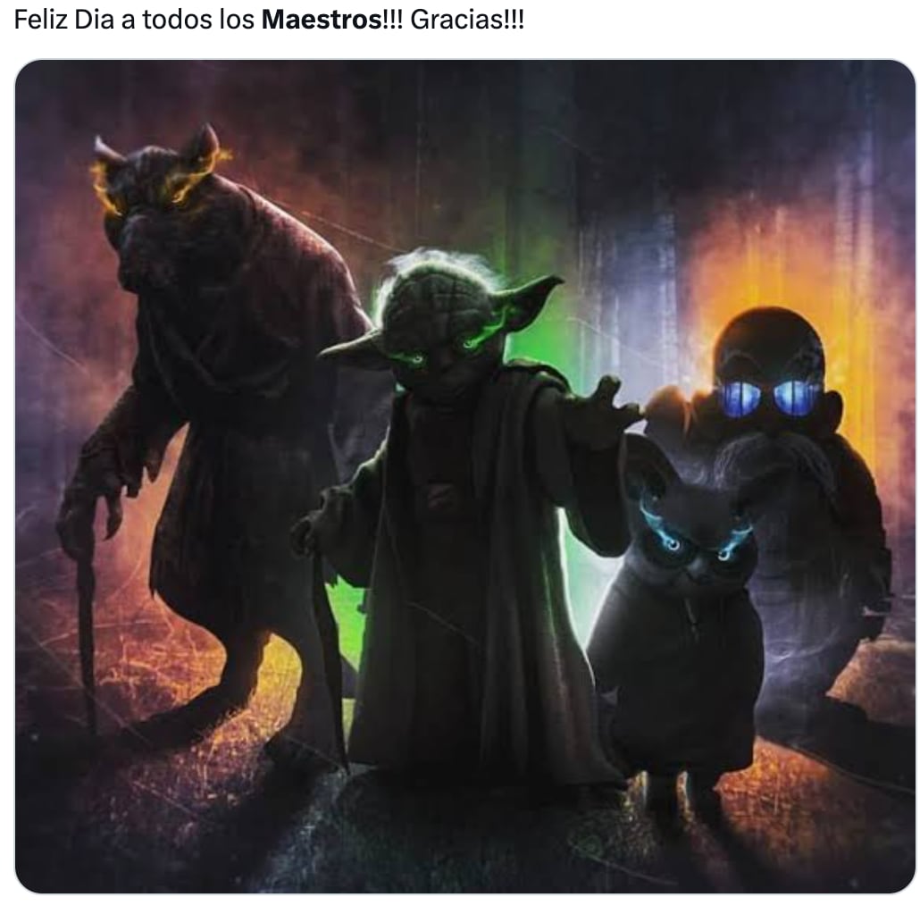 Memes festejan del Día del Maestro celebran este 15 de mayo