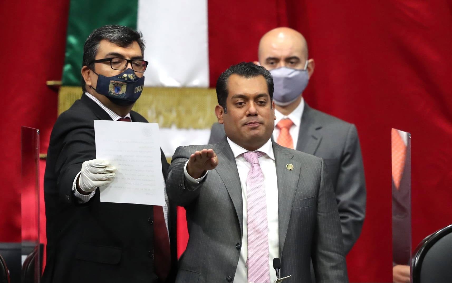 Sergio Gutiérrez Luna, presidente de la Cámara de Diputados