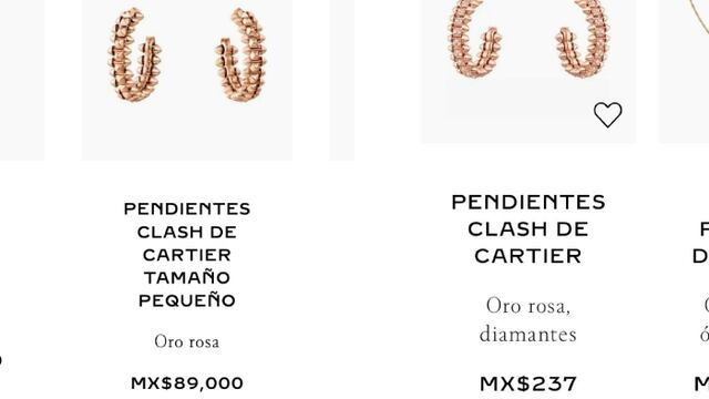 Compró unos carísimos aretes Cartier en 200 pesos por error en la tienda en línea y la marca no deja de acosarlo