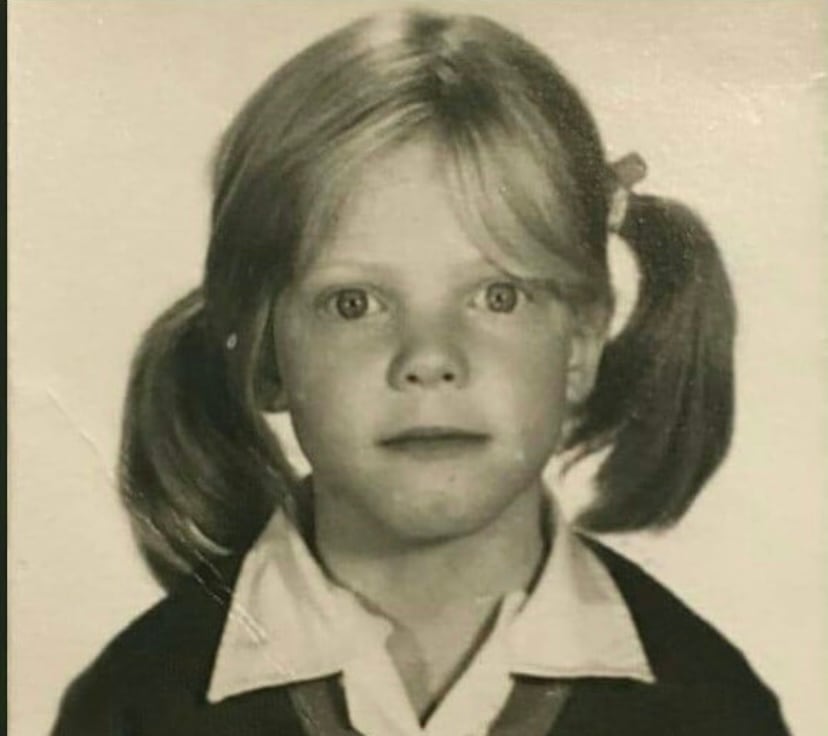 Paola Durante, niña