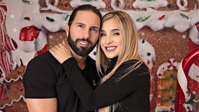 Poncho de Nigris y su esposa, Marcela Mistral