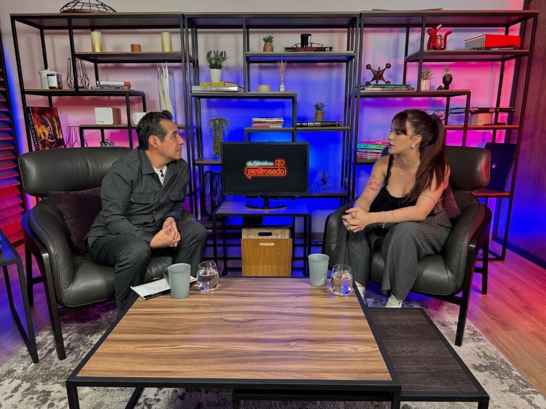 Gala Montes en entrevista con Yordi Rosado