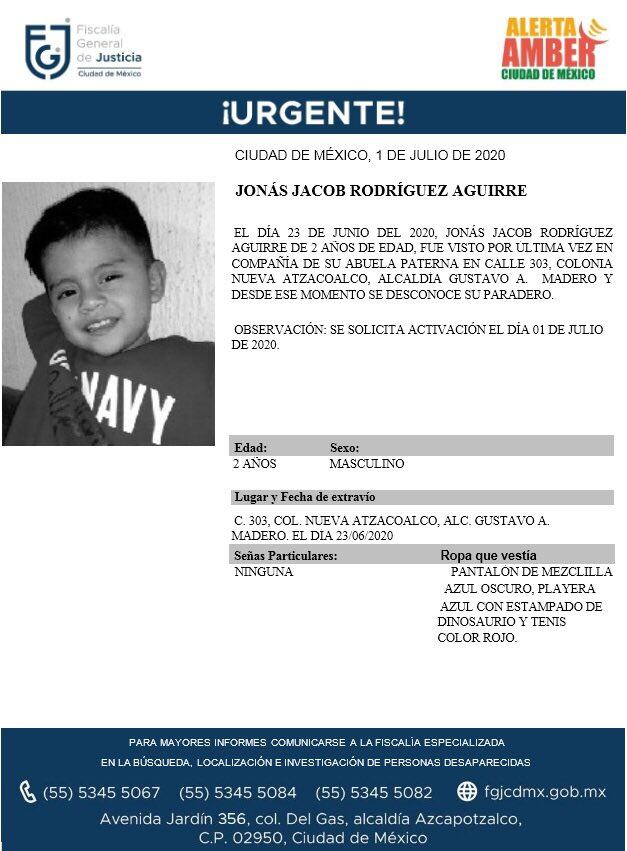 Ficha de búsqueda de Jonás.