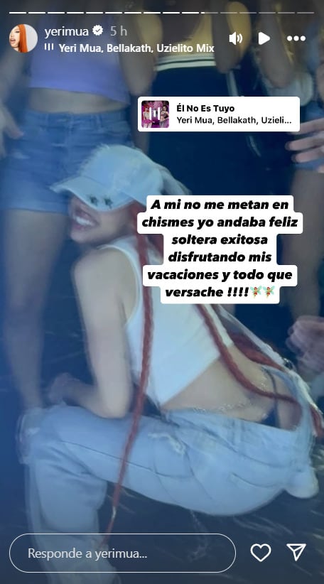 Yeri Mua responde a Yamileth Ramírez