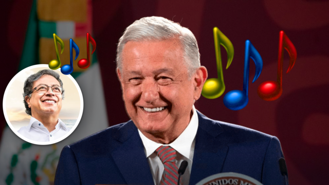 AMLO celebra el triunfo de Gustavo Petro con una cumbia