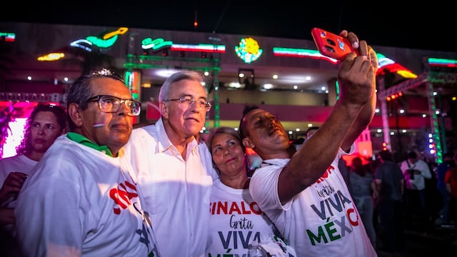 El gobernador Rubén Rocha Moya da el grito del 15 de septiembre 2022 en Sinaloa con saldo blanco