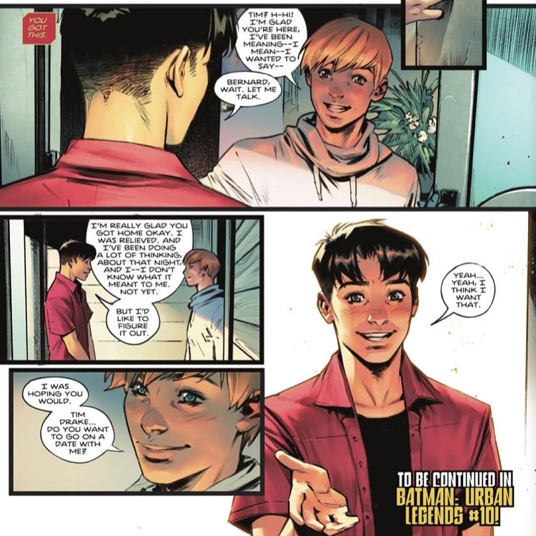 Cita de Bernard Dowd a Tim Drake