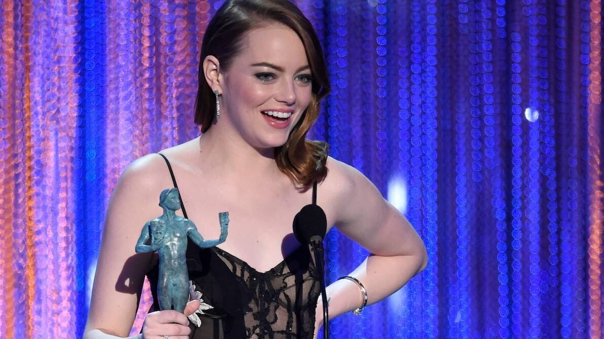 Emma Stone gana a Mejor Actriz por La La Land