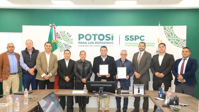 Secretaría de Seguridad de San Luis Potosí reafirma estrategia de seguridad ante empresarios