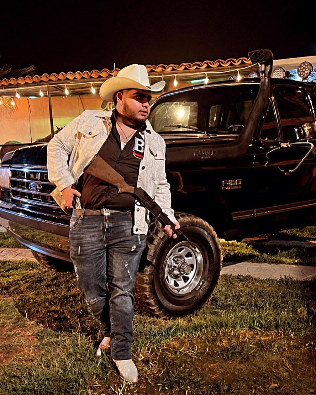 Chuy Montana, cantante de corridos tumbados.