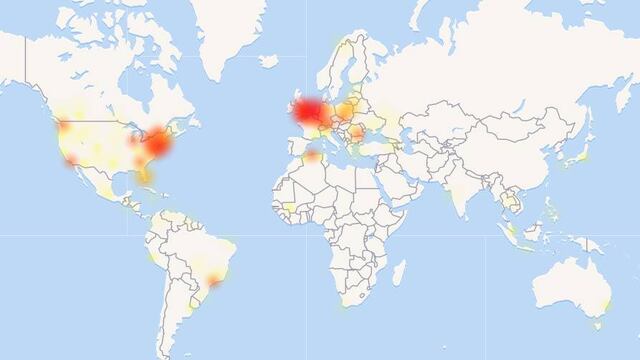 Reportan caída de Facebook en algunas partes del mundo