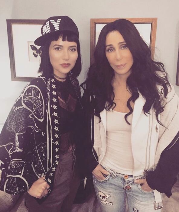 Cher y su nuera Marieangela King