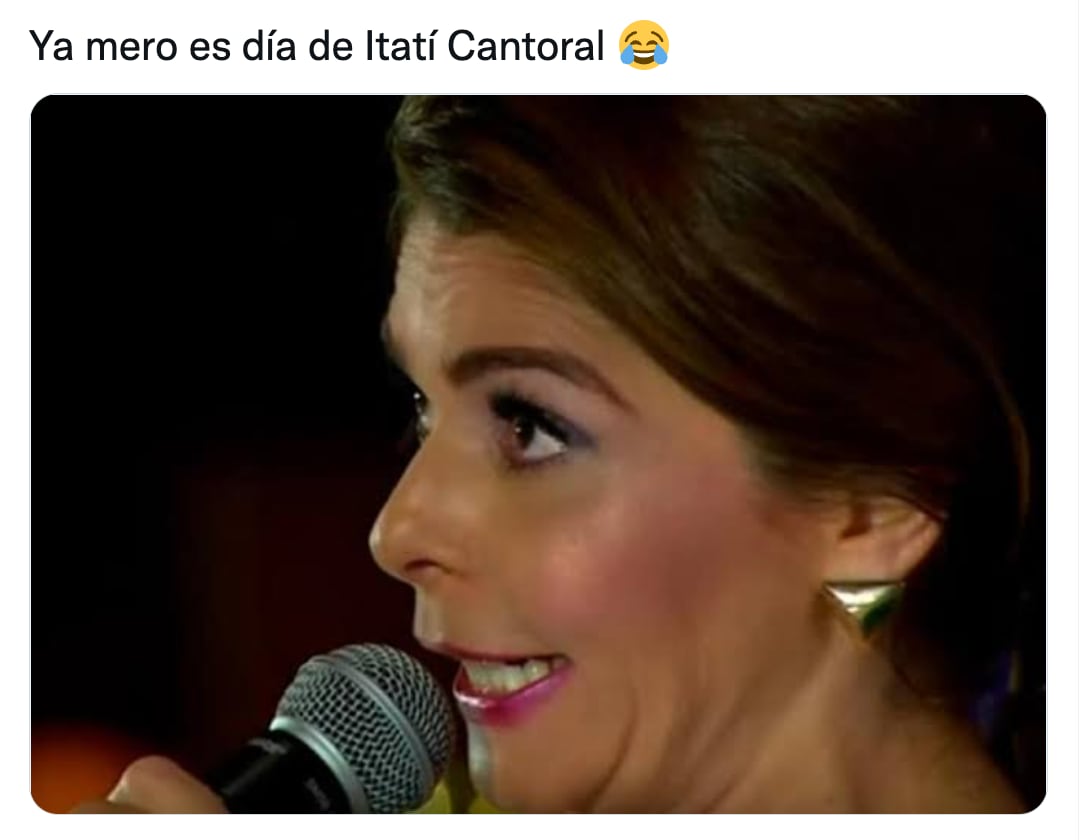 Meme de Itatí Cantoral cantando La Guadalupana