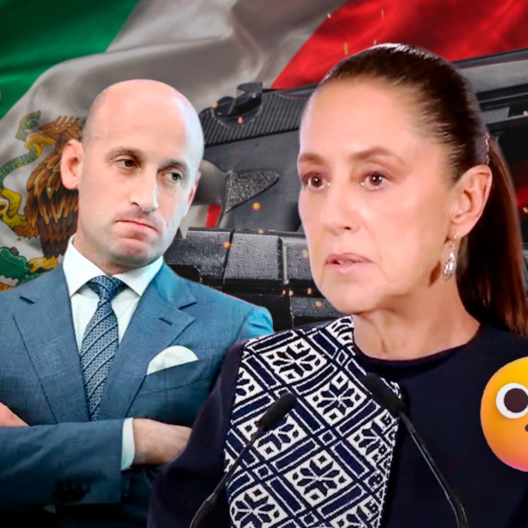 Sheinbaum rechaza entrar en debate con Stephen Miller por el tema del narcotráfico