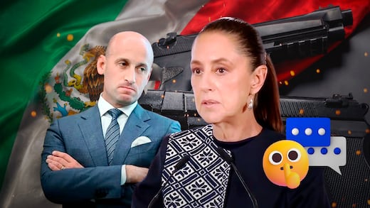 Sheinbaum rechaza entrar en debate con Stephen Miller por el tema del narcotráfico